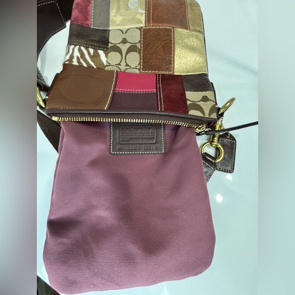 Coach Patchwork Swingpack Crossbody - image 7